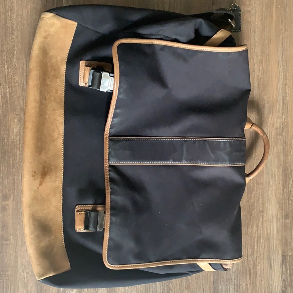 Coach cloth/leather satchel #M2K-5741